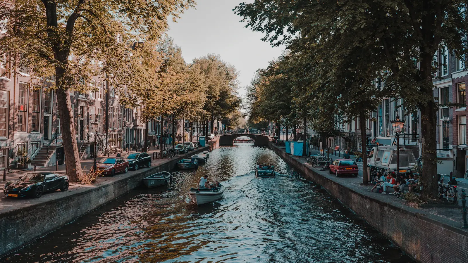 Amsterdam cityscape