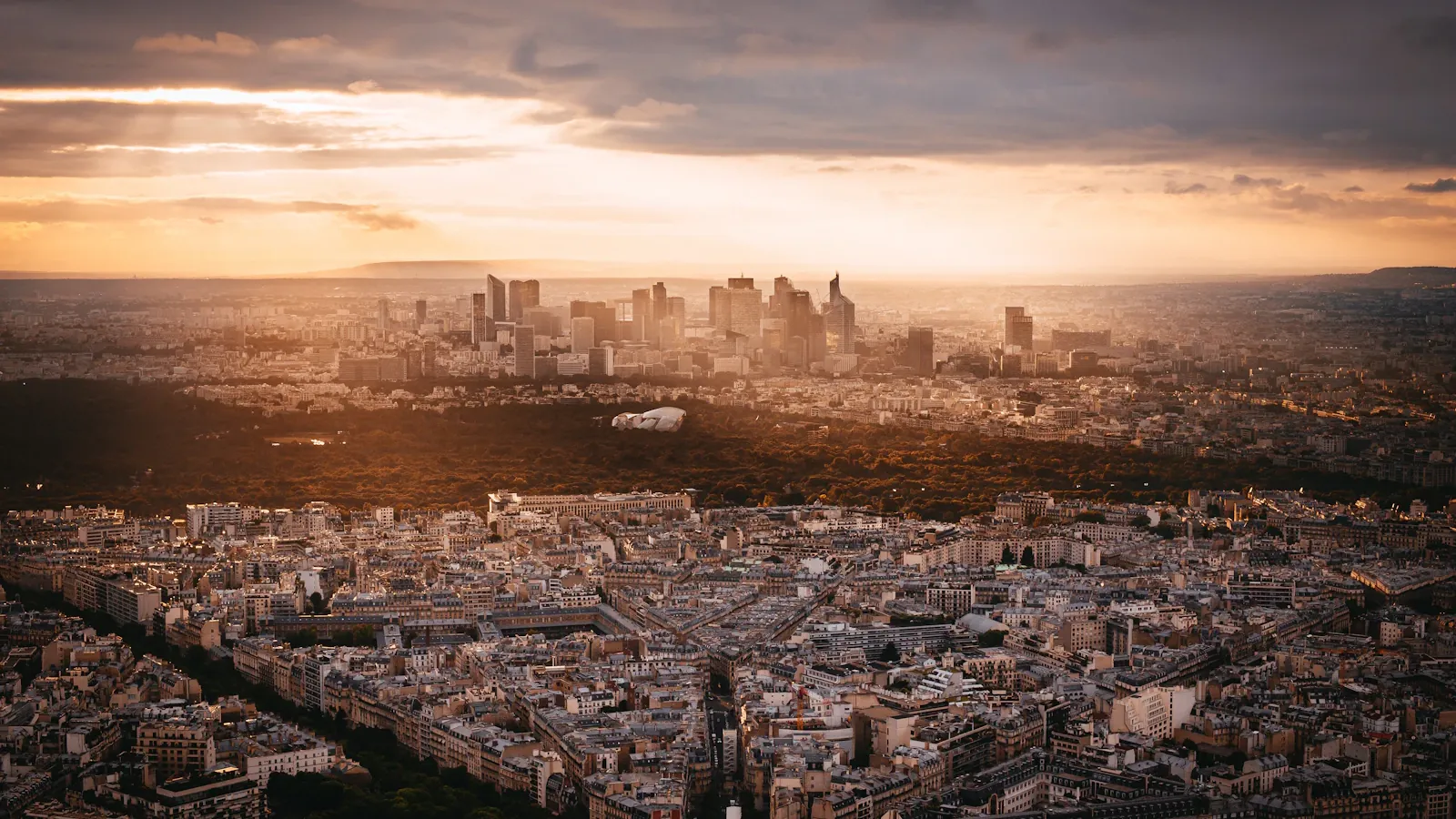 Paris cityscape