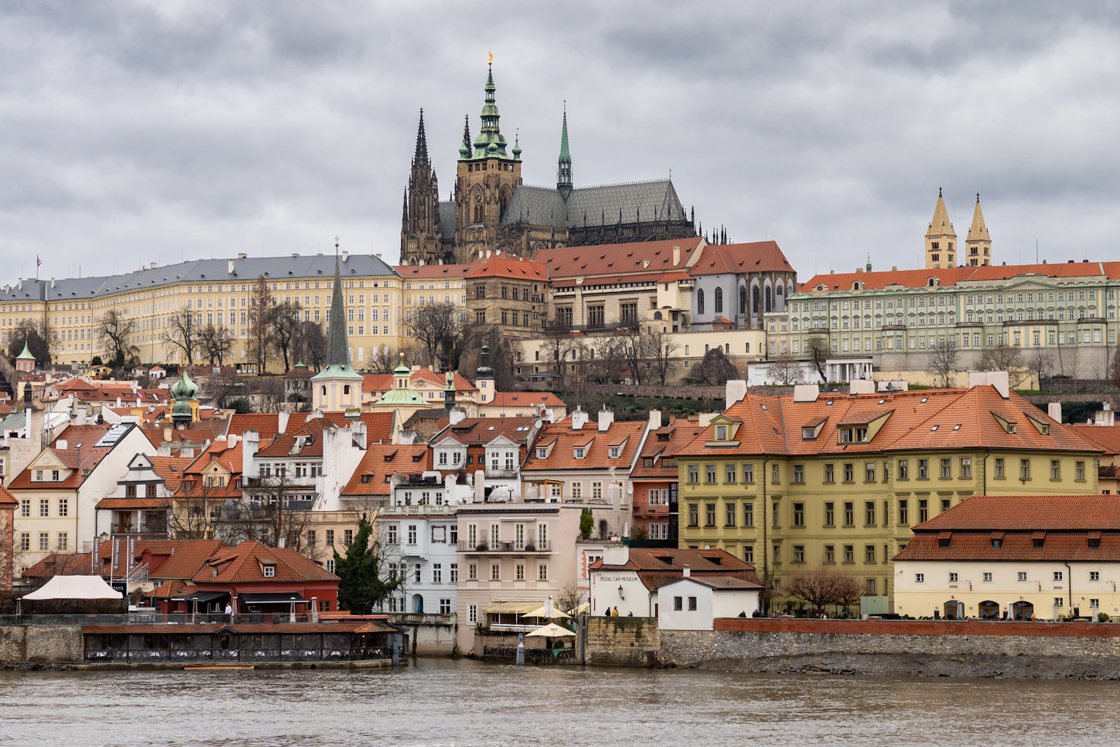Prague Castle and Old Town cityscape